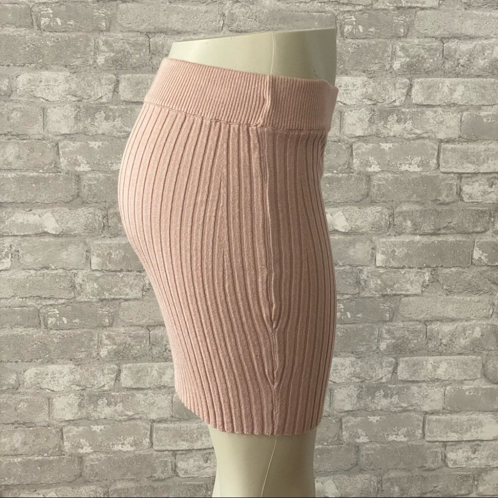 SOLD | Garage Cream Bodycon Mini Skirt - Picture 2 of 16